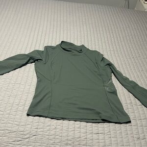 Lululemon Athletica Forest Green Long Sleeve